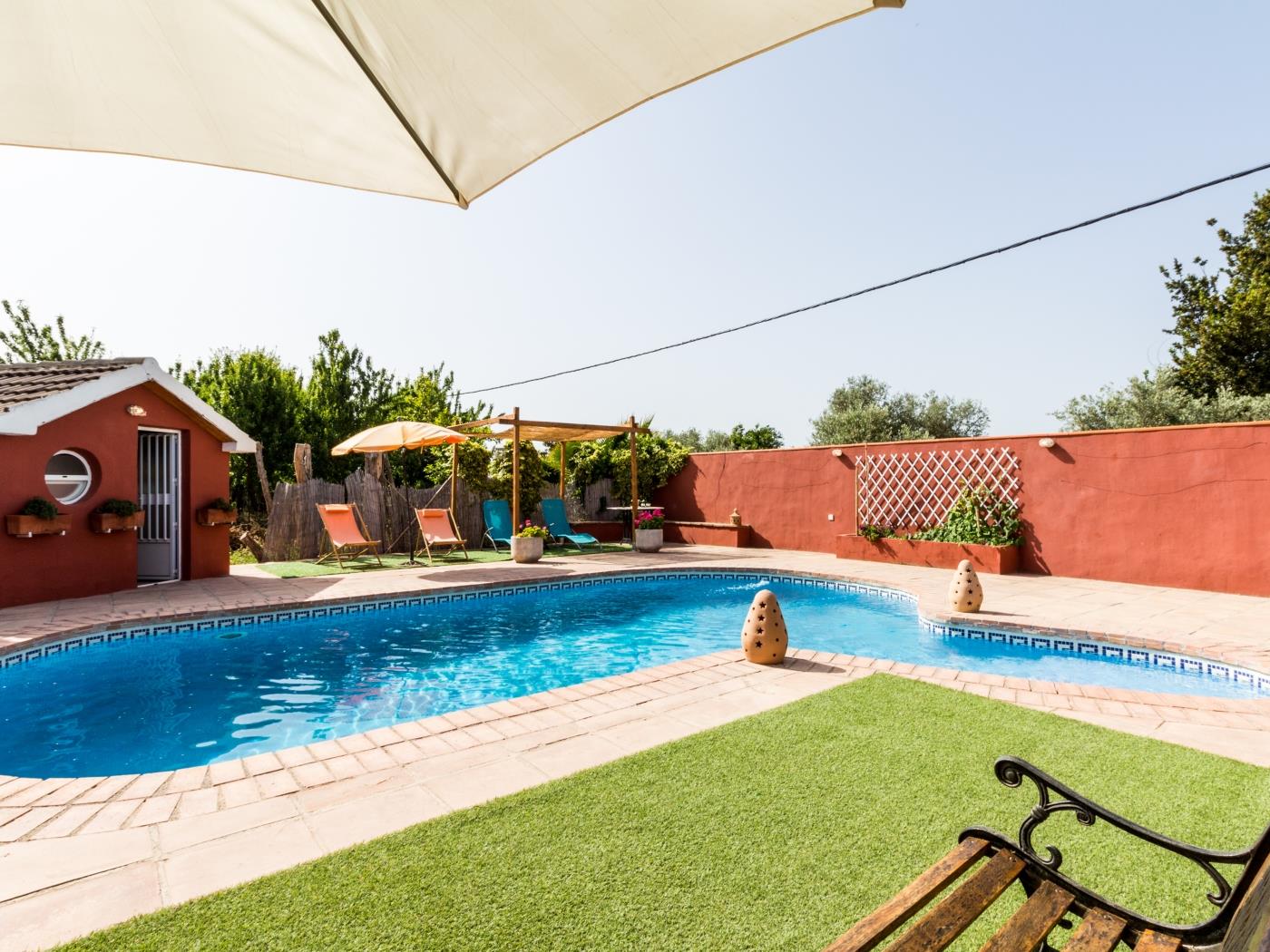 Fantastic duplex with private pool and garden in Padul