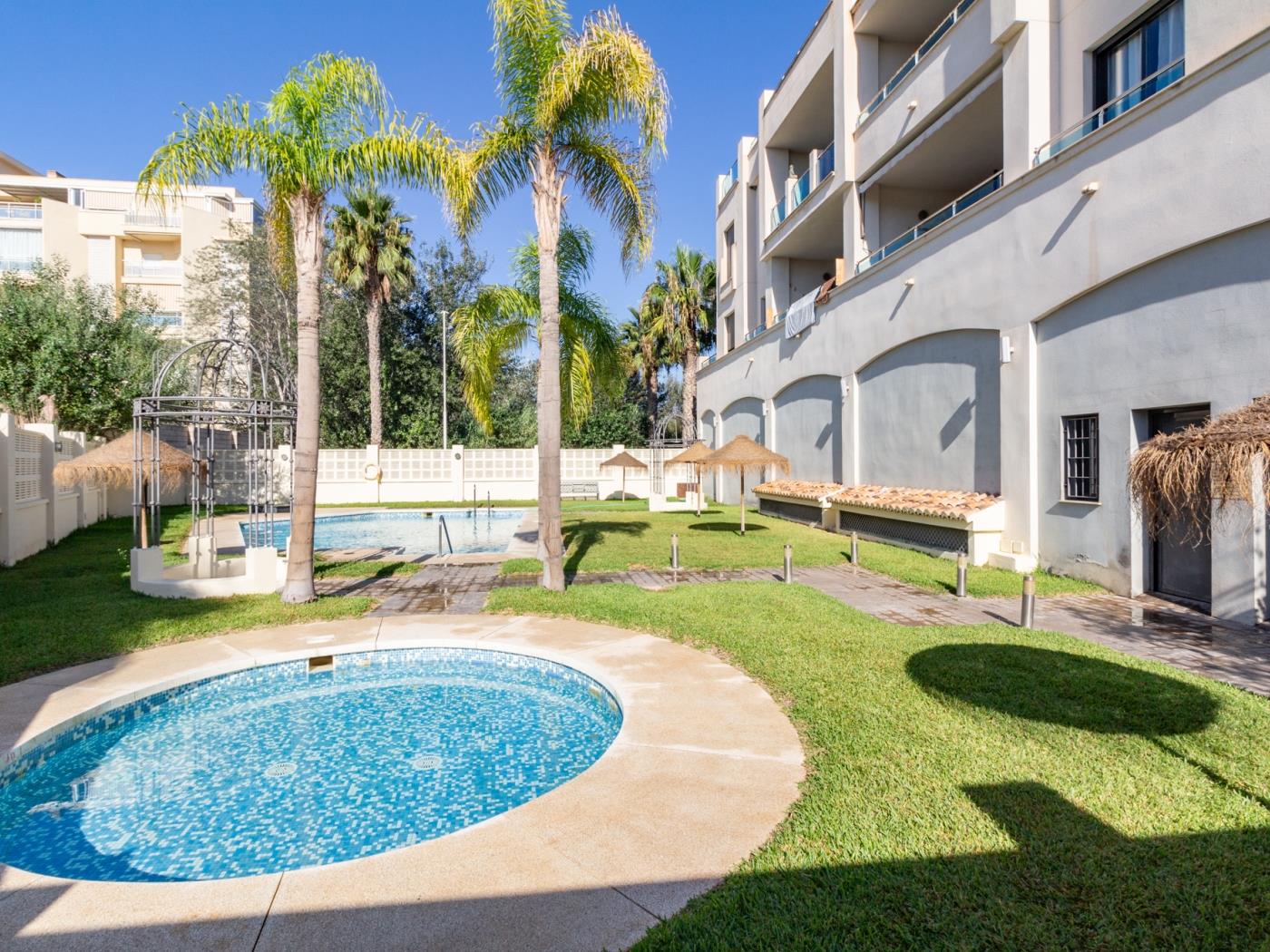 Apartment with balcony and community pool in Motril