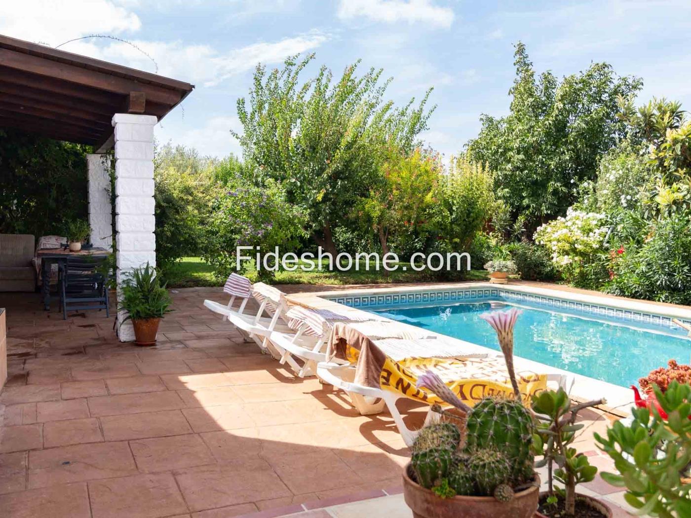 Beautiful country house with 4 bedrooms, pool, and olive grove in Dúrcal. in Dúrcal