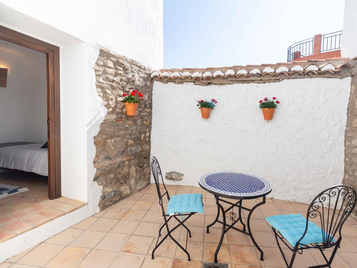 Magnifique maison rustique avec piscine, jardin et vue à Acequias