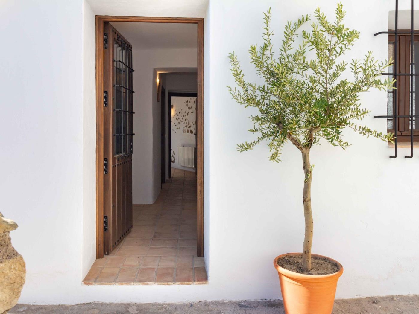 Magnifique maison rustique avec piscine, jardin et vue à Acequias