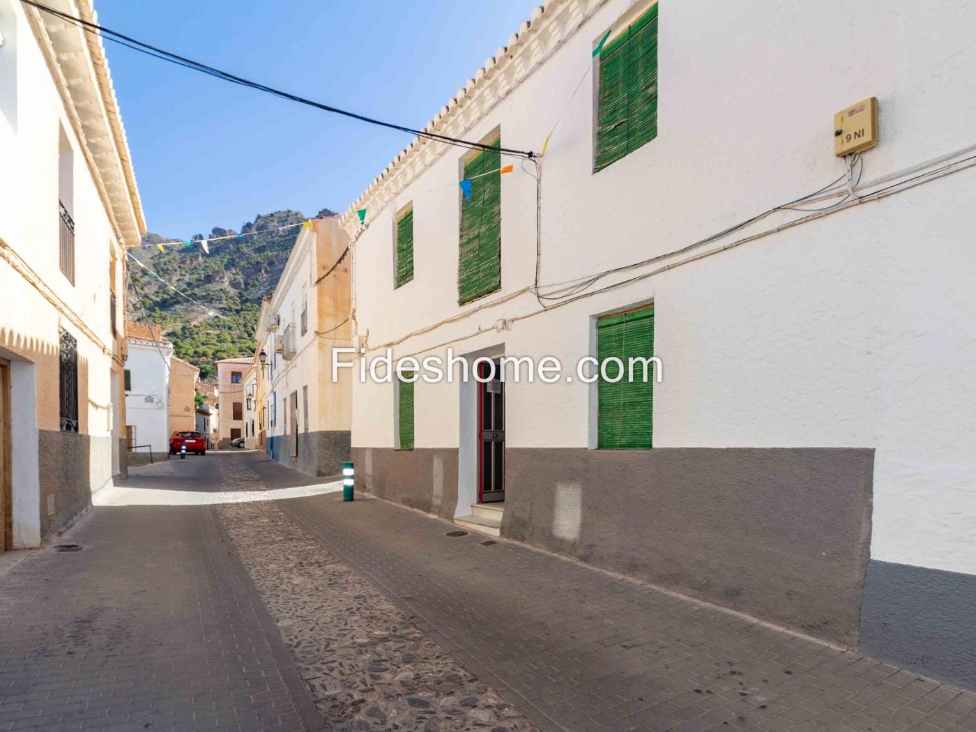 Two Village Houses with Courtyard in Nigüelas in Nigüelas