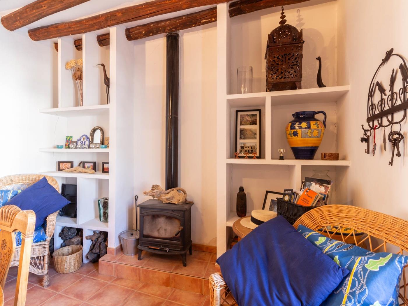 Beautiful rural house with swimming pool and barbecue in Cozvíjar
