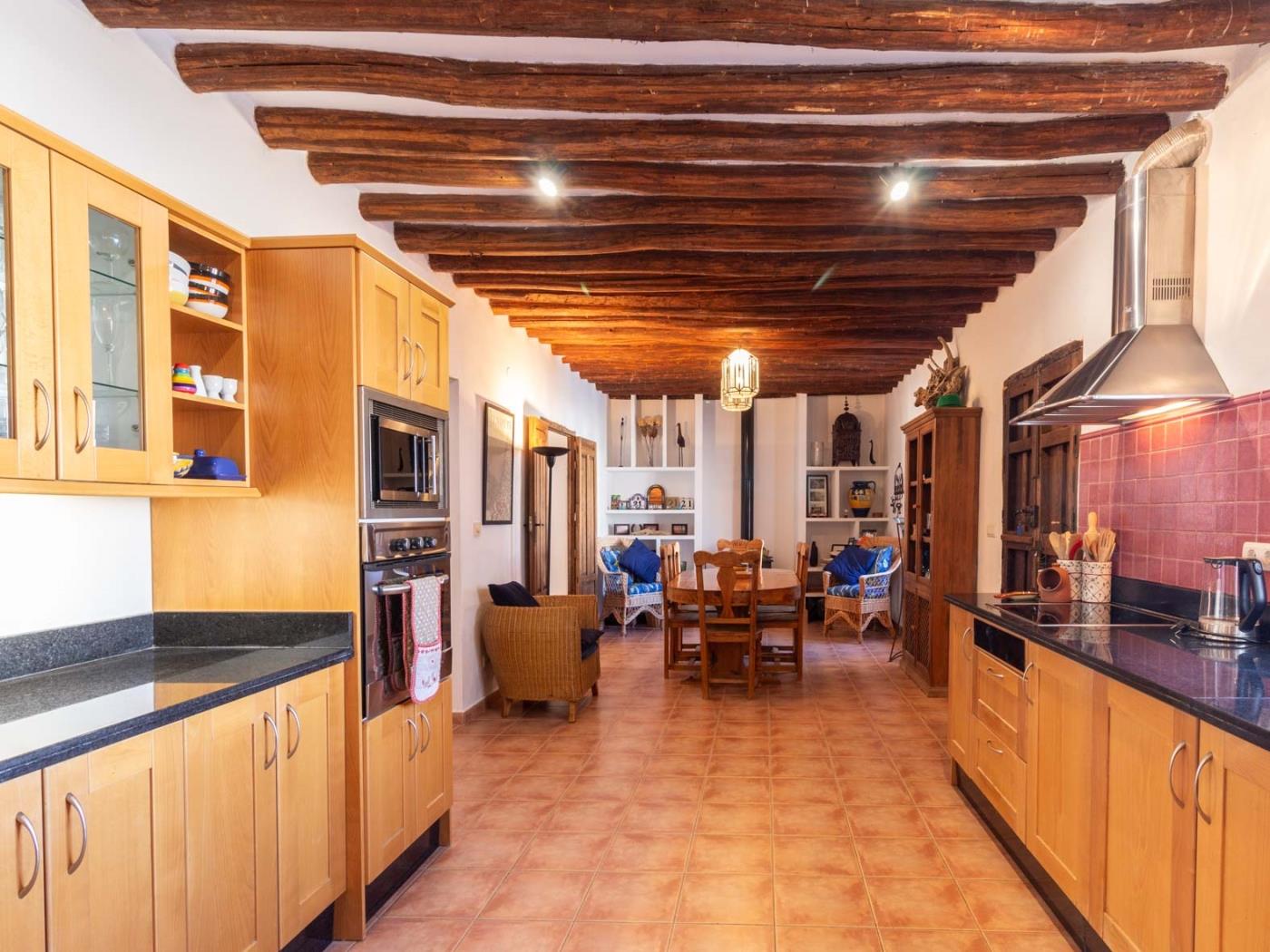 Beautiful rural house with swimming pool and barbecue in Cozvíjar