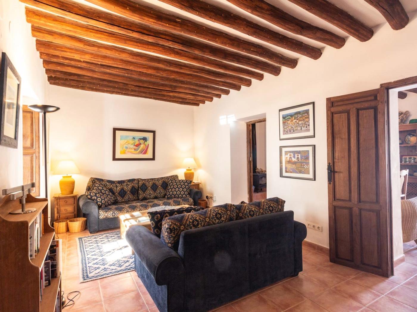 Beautiful rural house with swimming pool and barbecue in Cozvíjar